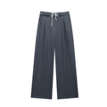 Calça Pantalona Pregas Alta | L’auver