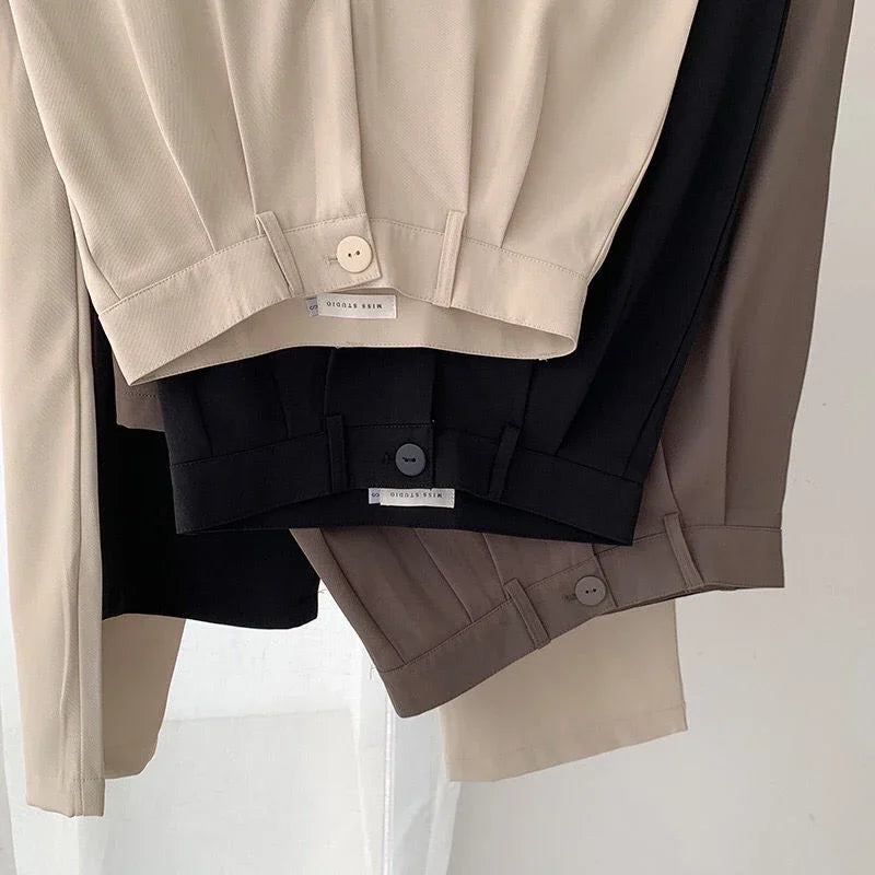 Calça Alfaiataria Cintura Alta — Essencial Contemporânea | L’auver